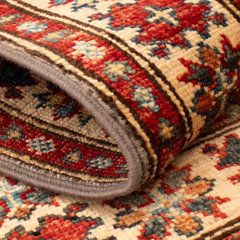 Kazak Teppich 58x94cm - Orientteppich - dunkelbeige