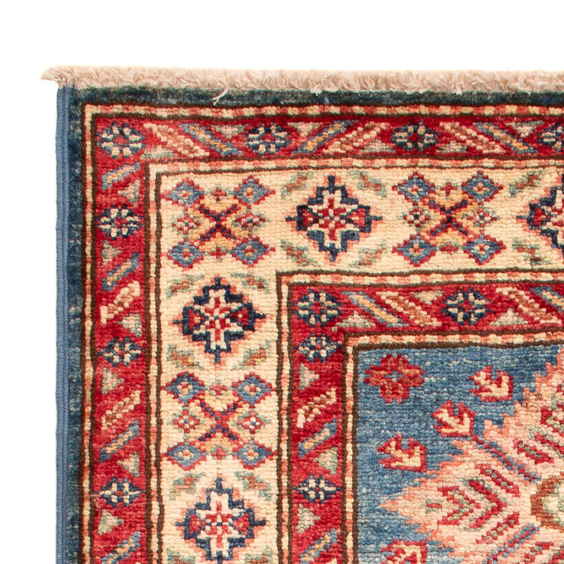 Kazak Teppich 62x92cm - Orientteppich - hellblau