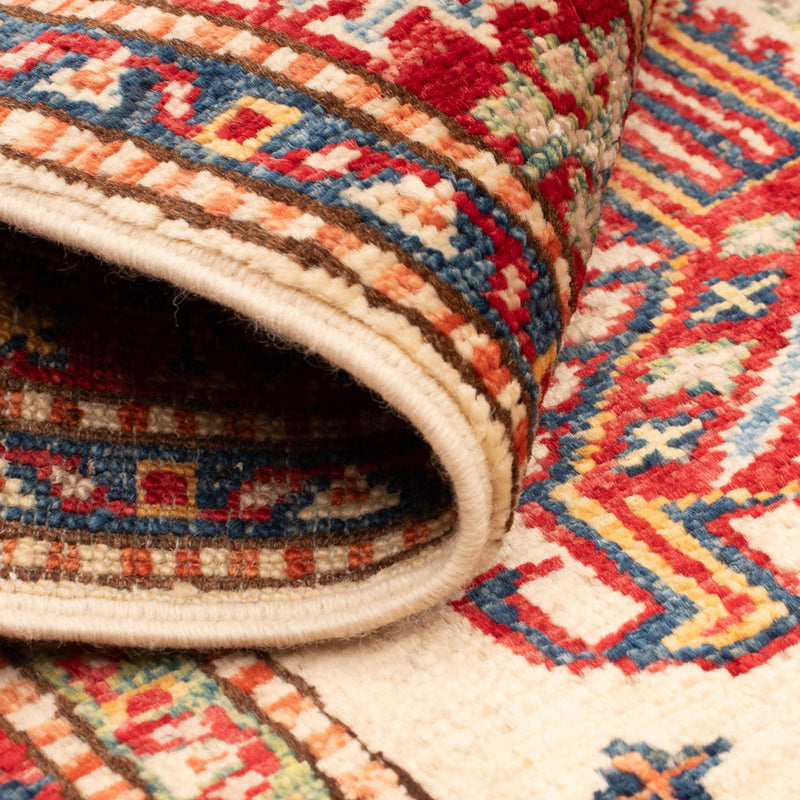Kazak Teppich 61x90cm - Orientteppich - beige
