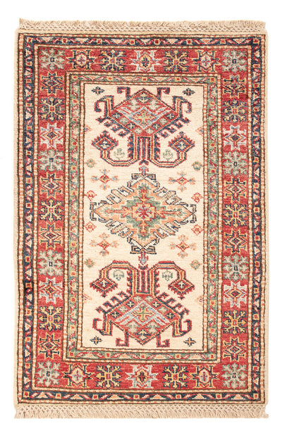 Kazak Teppich 58x88cm - Orientteppich - beige