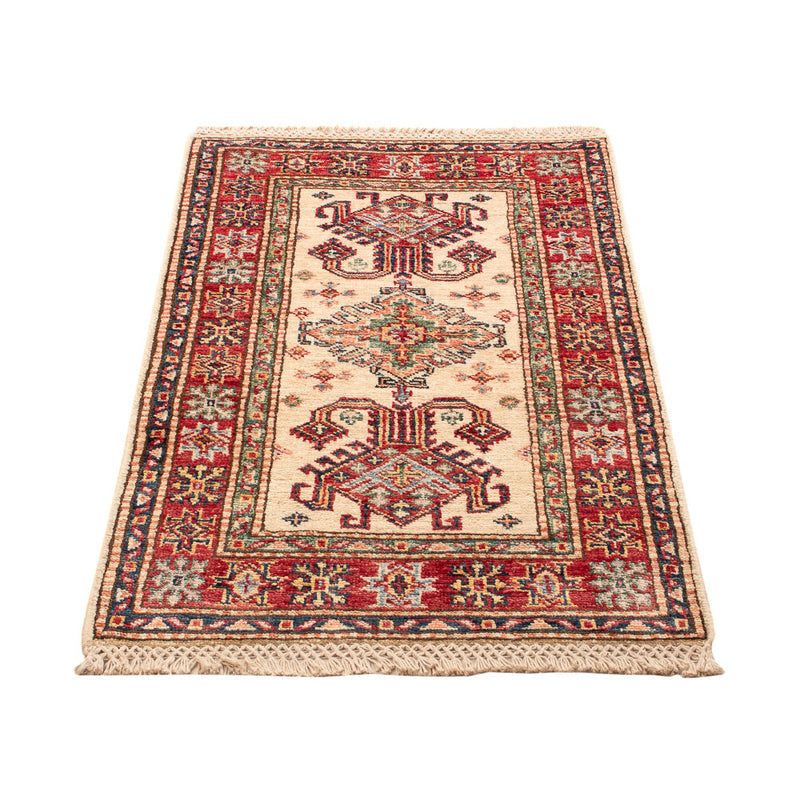 Kazak Teppich 58x88cm - Orientteppich - beige