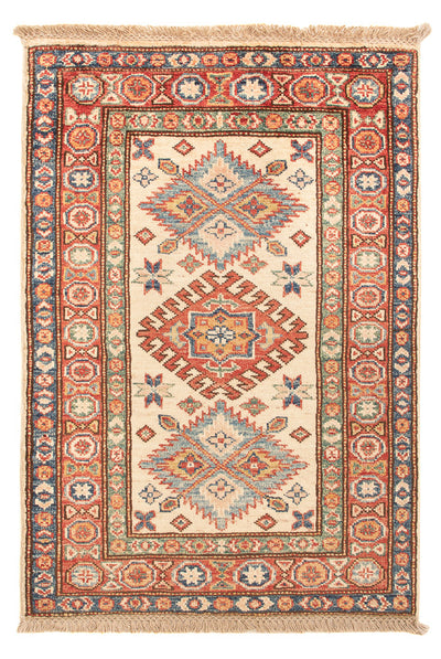 Kazak Teppich 60x91cm - Orientteppich - beige