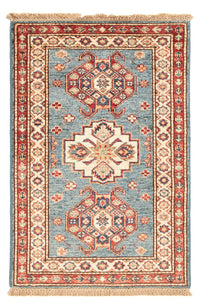 Kazak Teppich 60x90cm - Orientteppich - hellblau – product image