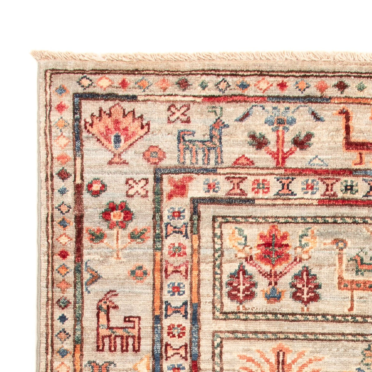 Ariana Teppich 80x122cm - Orientteppich - beige