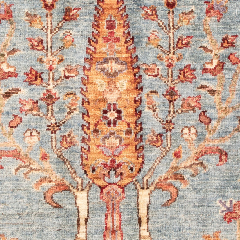Ariana Teppich 82x120cm - Orientteppich - hellblau