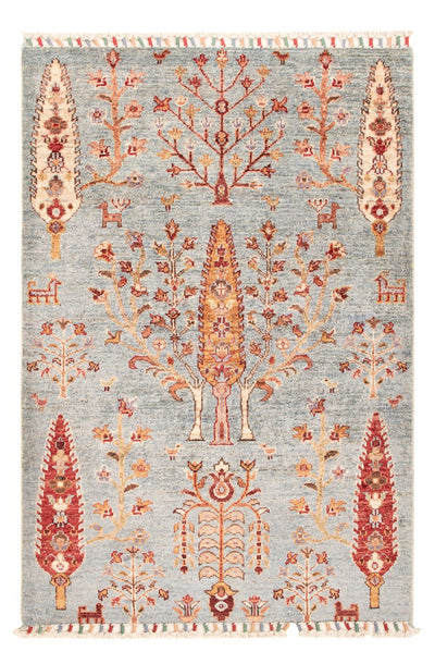 Ariana Teppich 83x122cm - Orientteppich - hellblau