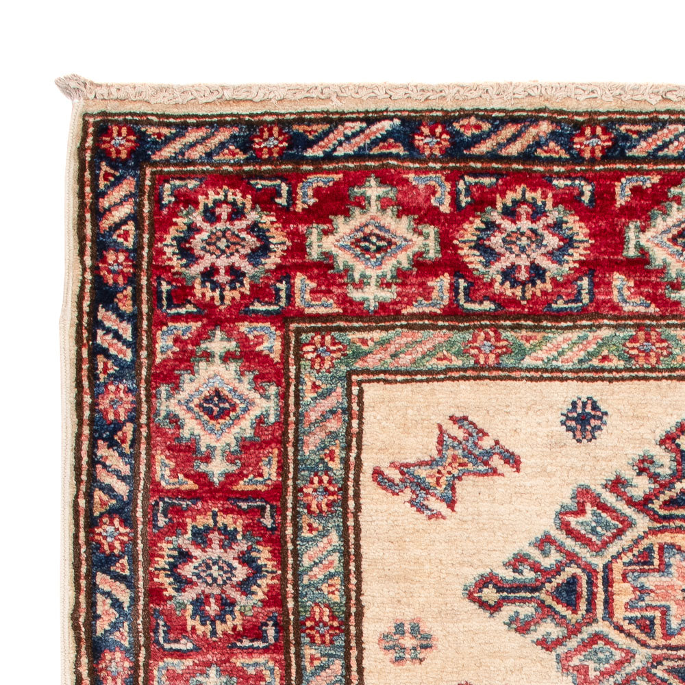 Kazak Teppich 79x114cm - Orientteppich - beige