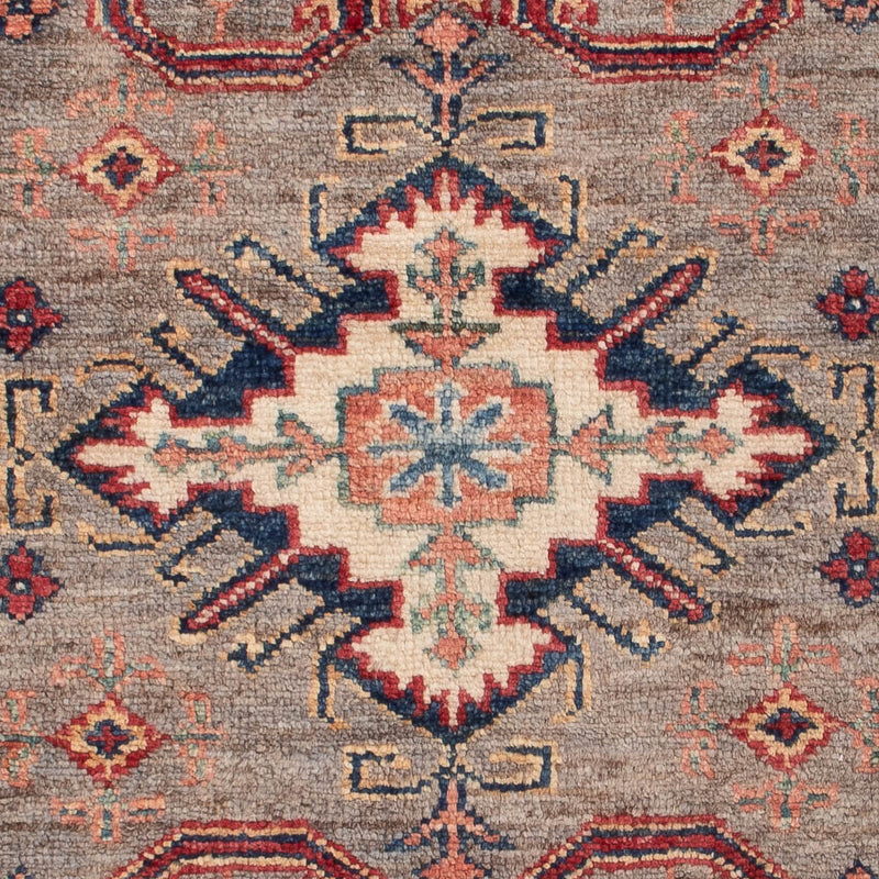 Kazak Teppich 82x122cm - Orientteppich - taupe