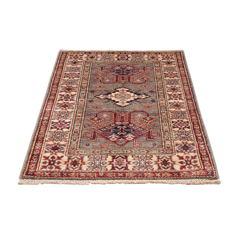 Kazak Teppich 82x122cm - Orientteppich - taupe