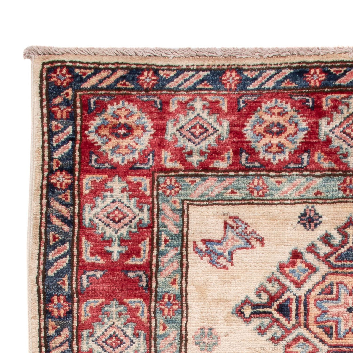 Kazak Teppich 80x120cm - Orientteppich - beige