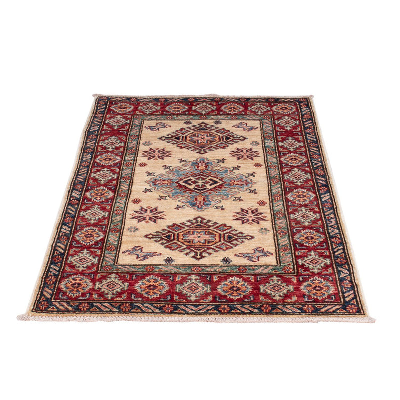 Kazak Teppich 80x120cm - Orientteppich - beige