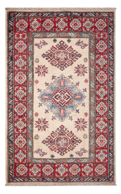 Kazak Teppich 78x120cm - Orientteppich - beige