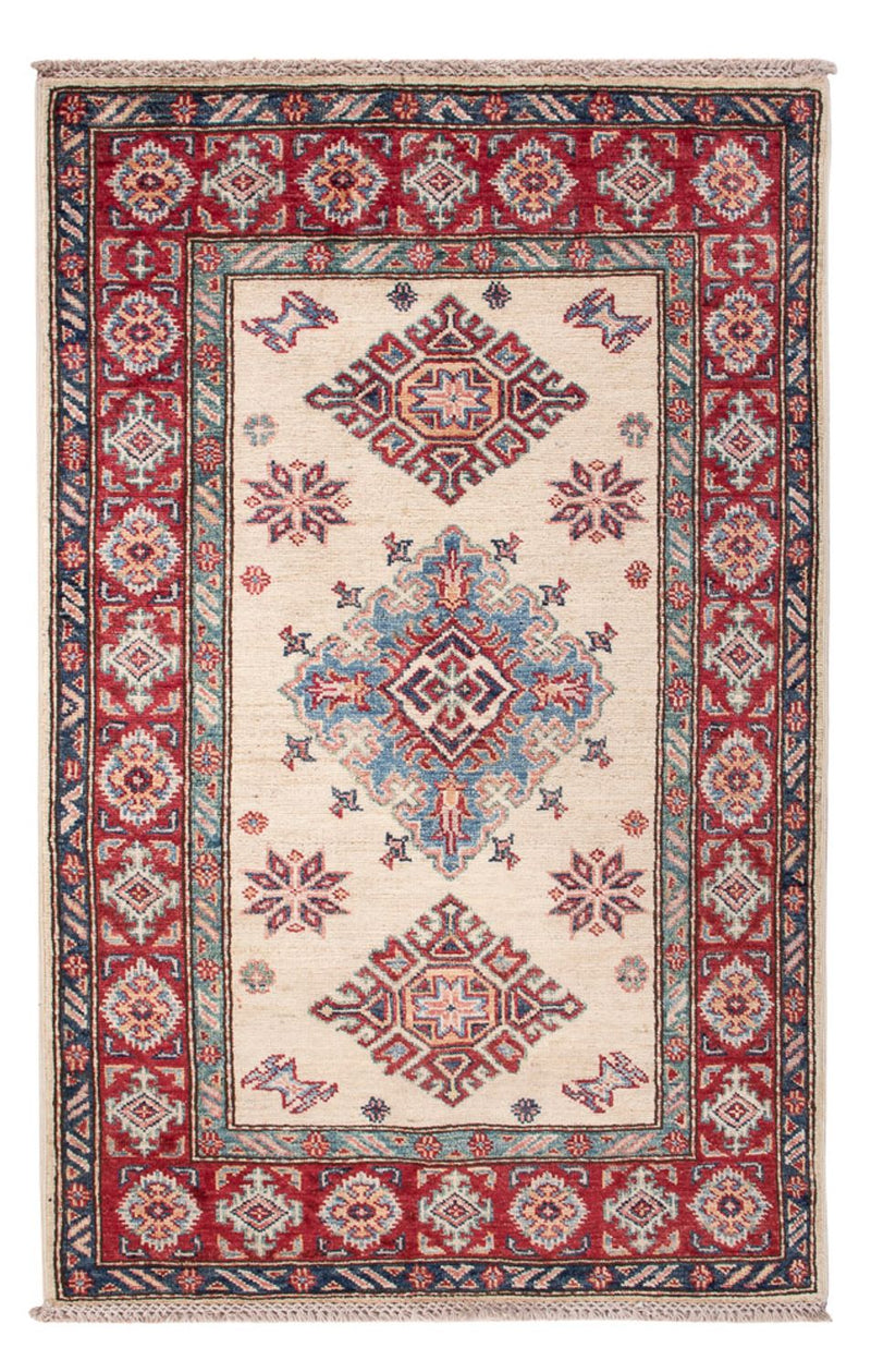 Kazak Teppich 80x119cm - Orientteppich - beige