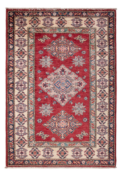 Kazak Teppich 79x113cm - Orientteppich - bordeauxrot