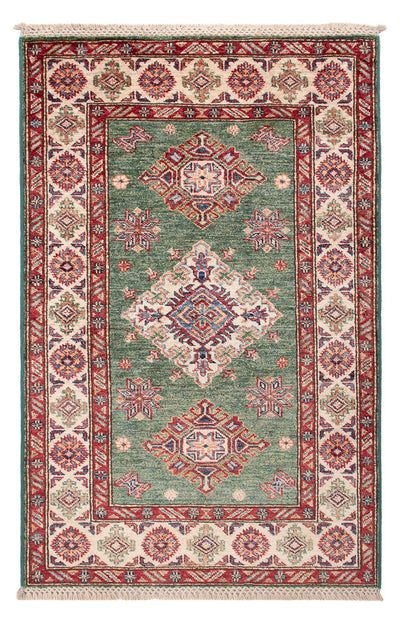 Kazak Teppich 76x117cm - Orientteppich - grün