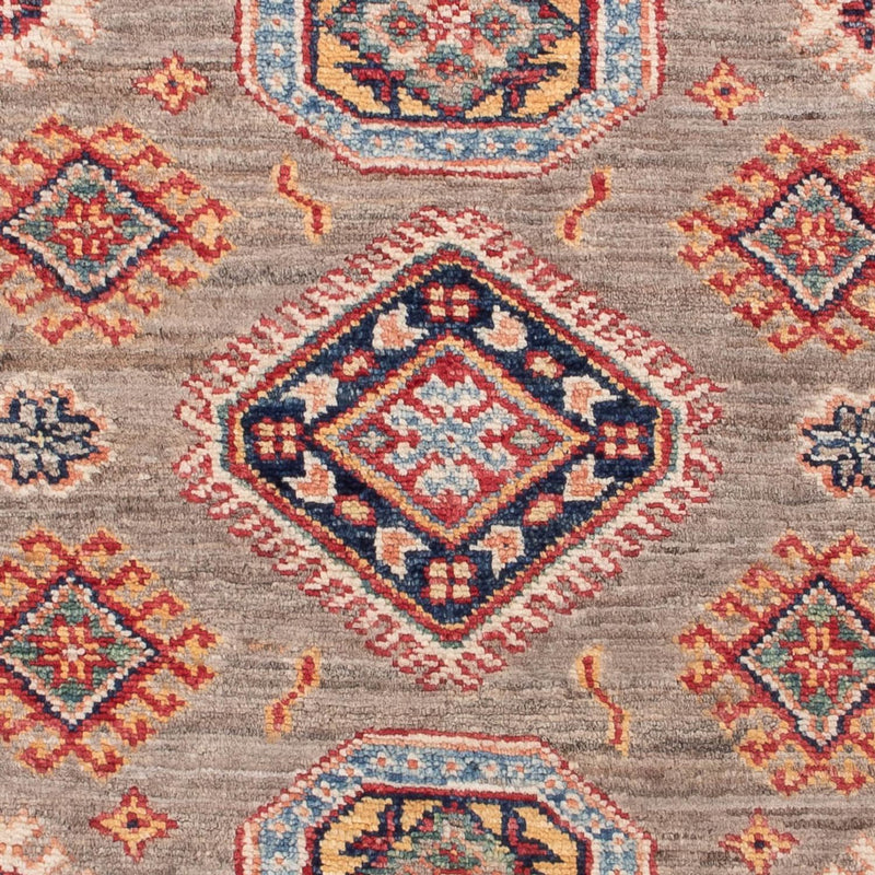 Kazak Teppich 77x123cm - Orientteppich - taupe
