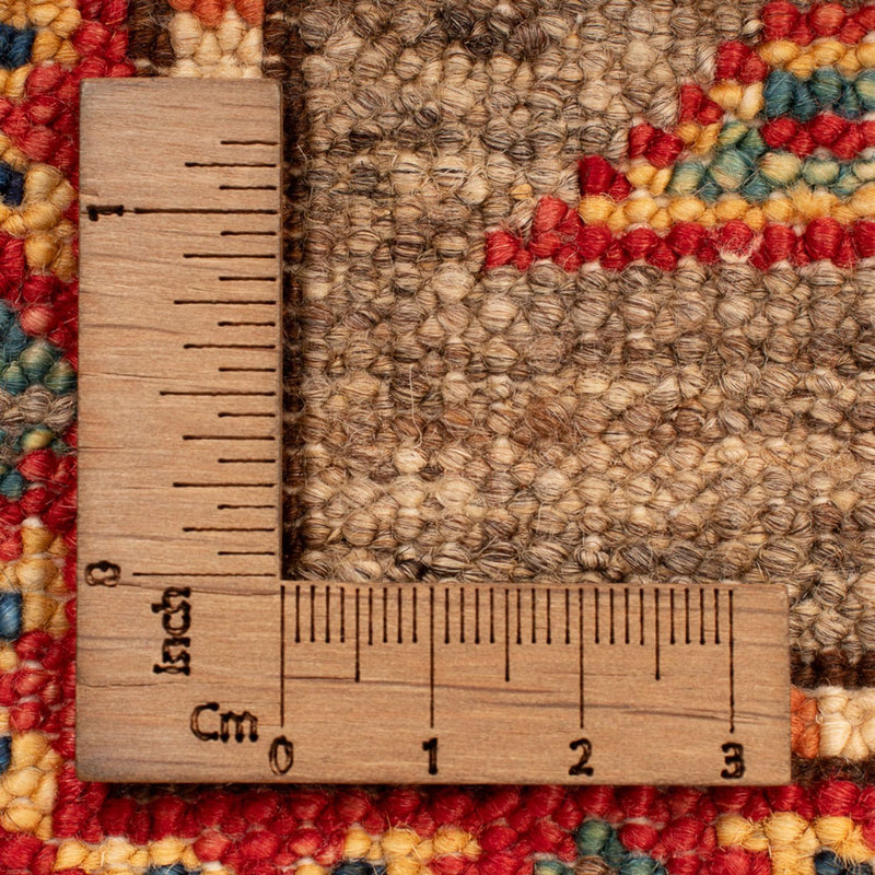 Kazak Teppich 77x120cm - Orientteppich - dunkelbraun