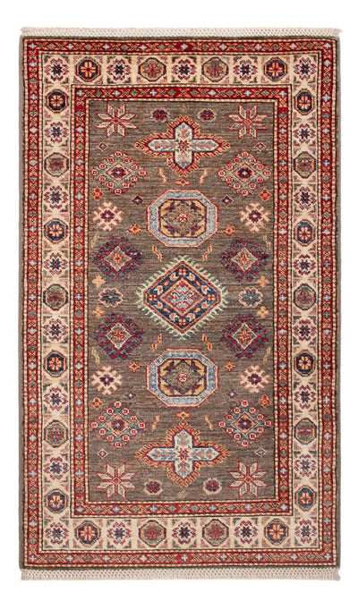 Kazak Teppich 76x127cm - Orientteppich - taupe