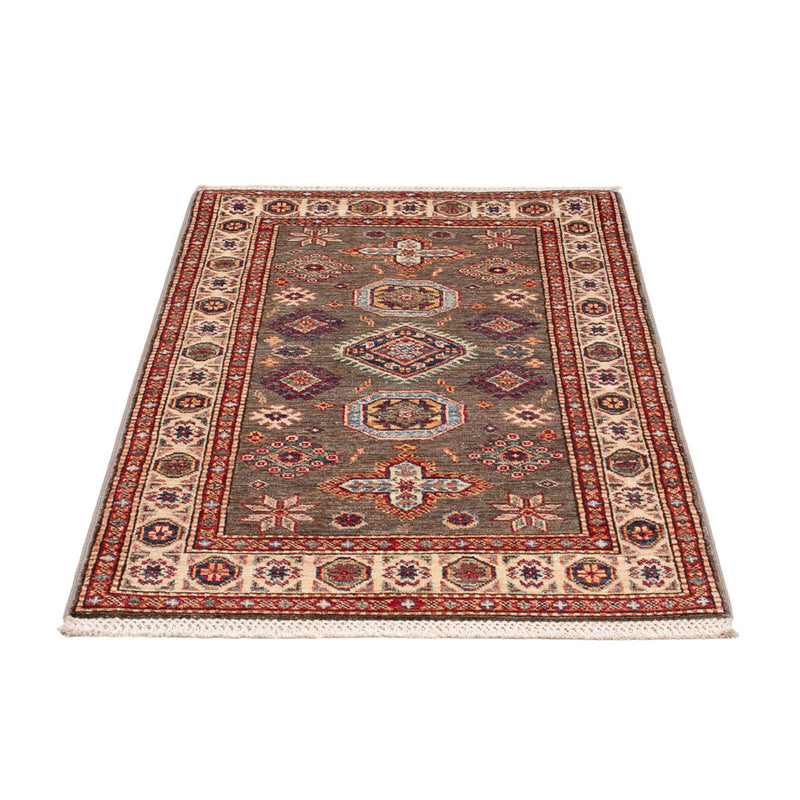 Kazak Teppich 76x127cm - Orientteppich - taupe