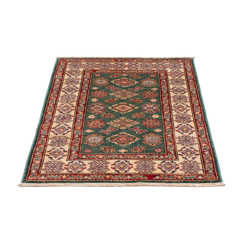 Kazak Teppich 78x118cm - Orientteppich - grün