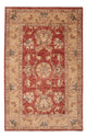 Ziegler Teppich 78x123cm - Orientteppich - dunkelrot