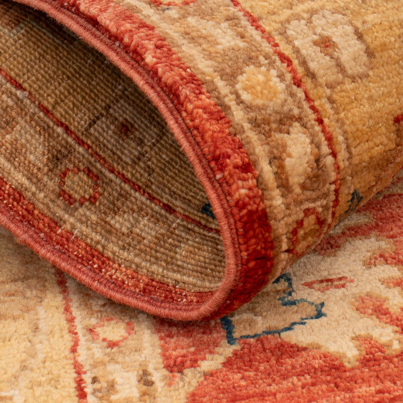 Ziegler Teppich 78x123cm - Orientteppich - dunkelrot