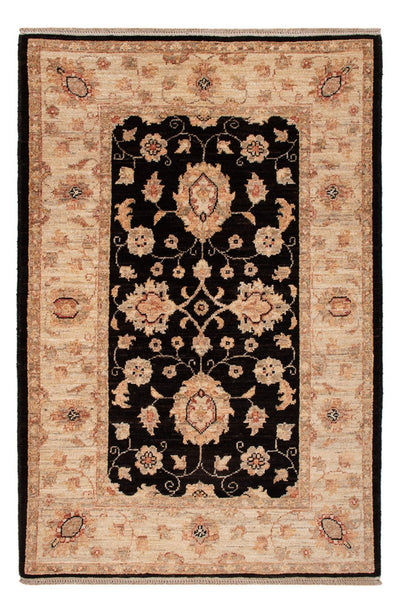 Ziegler Teppich 80x121cm - Orientteppich - schwarz