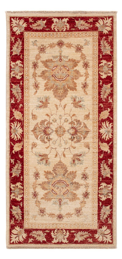 Ziegler Teppich 68x140cm - Orientteppich - beige