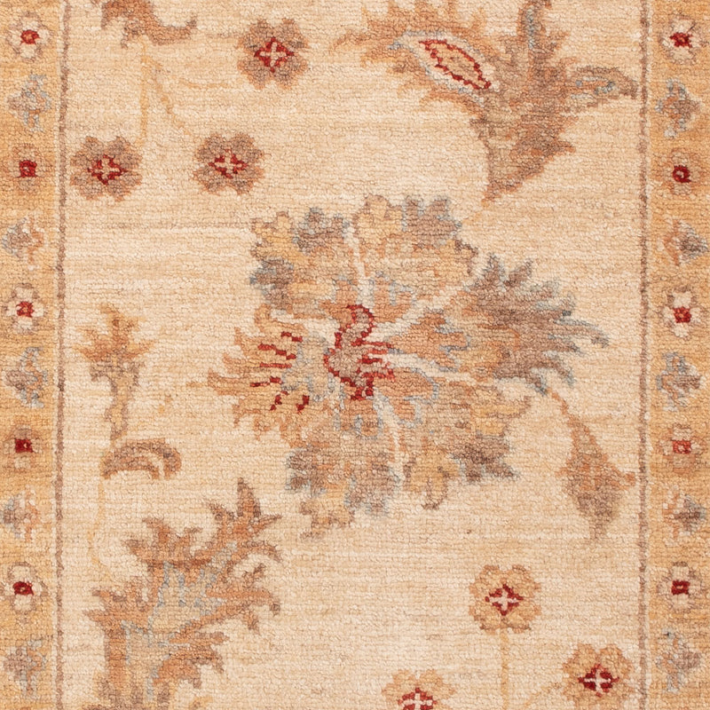 Ziegler Teppich 73x140cm - Orientteppich - beige