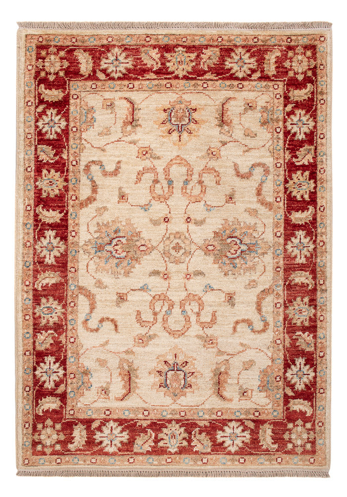 Ziegler Teppich 75x105cm - Orientteppich - beige