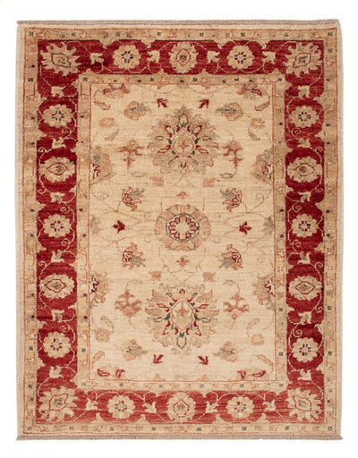 Ziegler Teppich 95x110cm - Orientteppich - beige