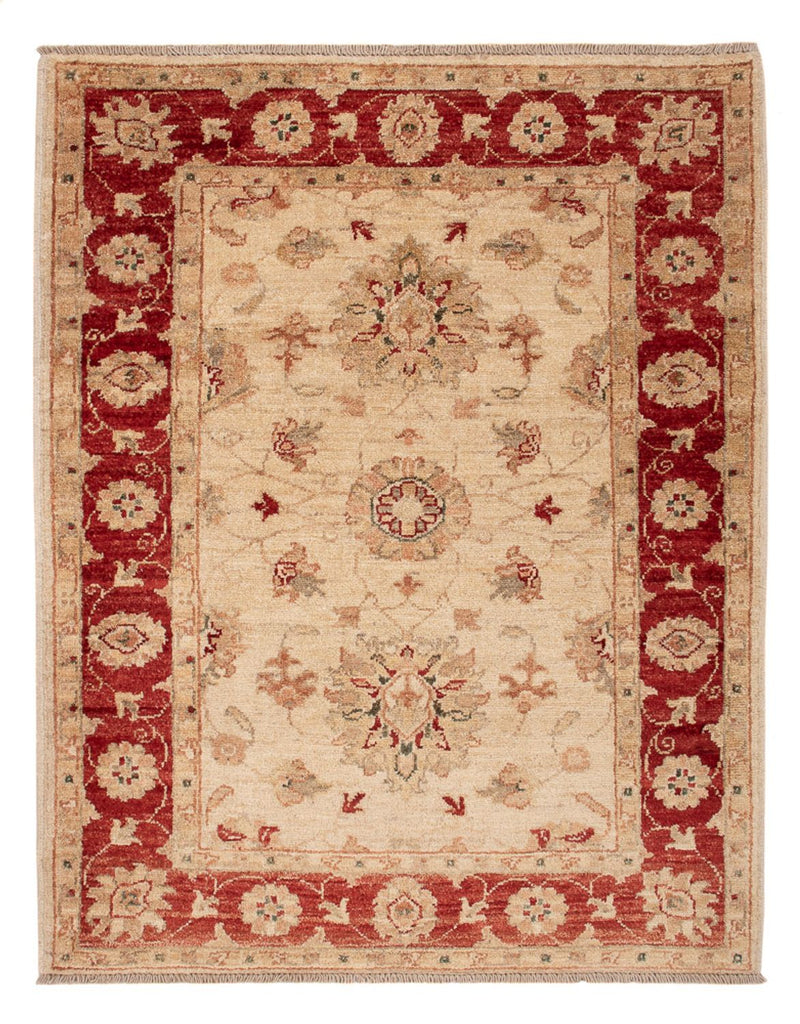 Ziegler Teppich 95x110cm - Orientteppich - beige