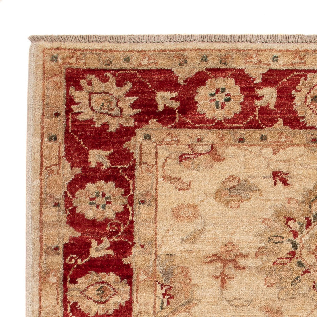 Ziegler Teppich 95x110cm - Orientteppich - beige