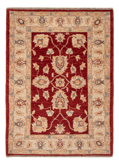 Ziegler Teppich 75x101cm - Orientteppich - bordeauxrot