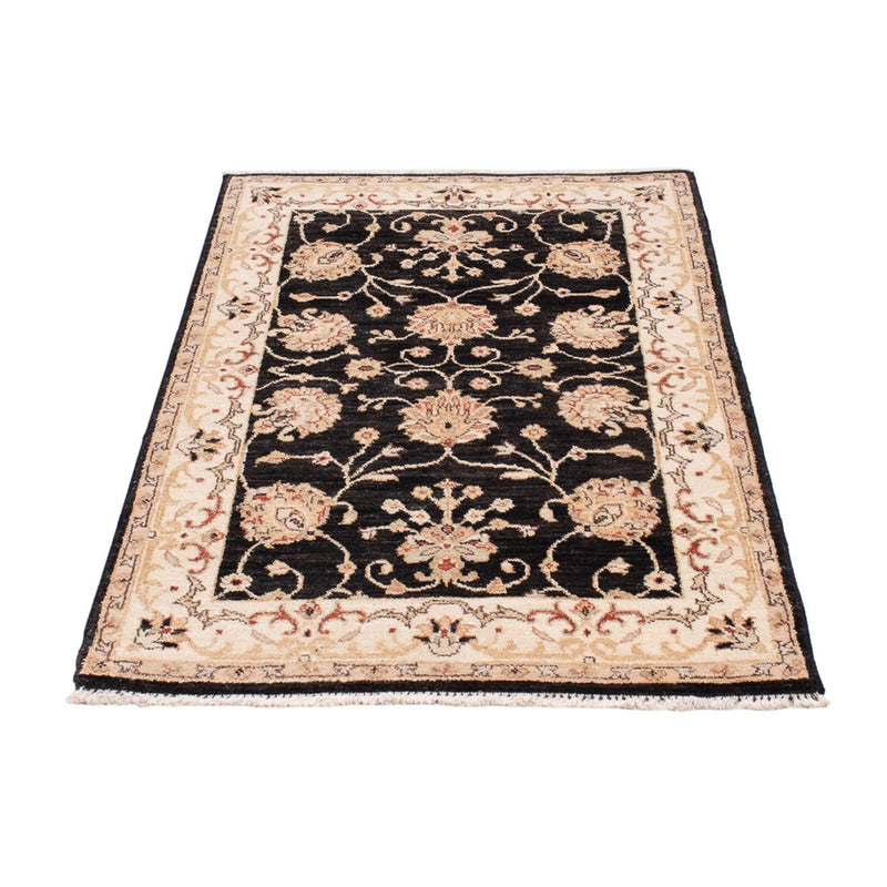 Ziegler Teppich 80x120cm - Orientteppich - schwarz