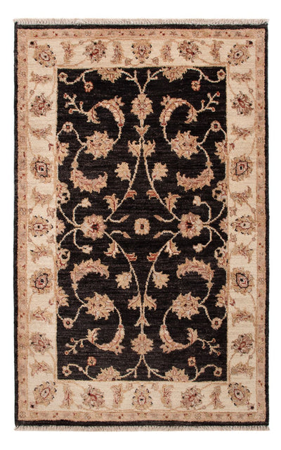 Ziegler Teppich 80x120cm - Orientteppich - schwarz