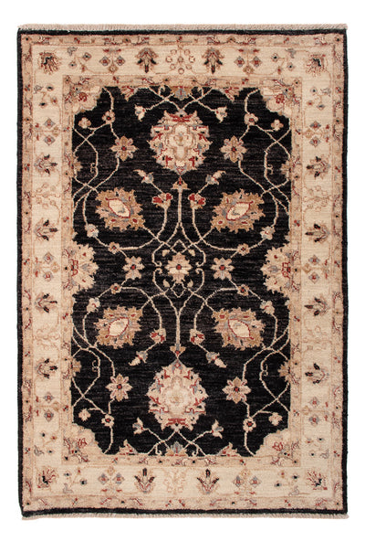 Ziegler Teppich 80x120cm - Orientteppich - schwarz