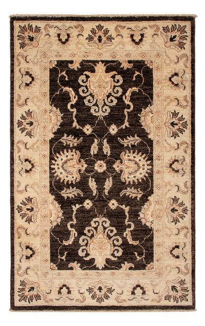 Ziegler Teppich 76x119cm - Orientteppich - schwarz