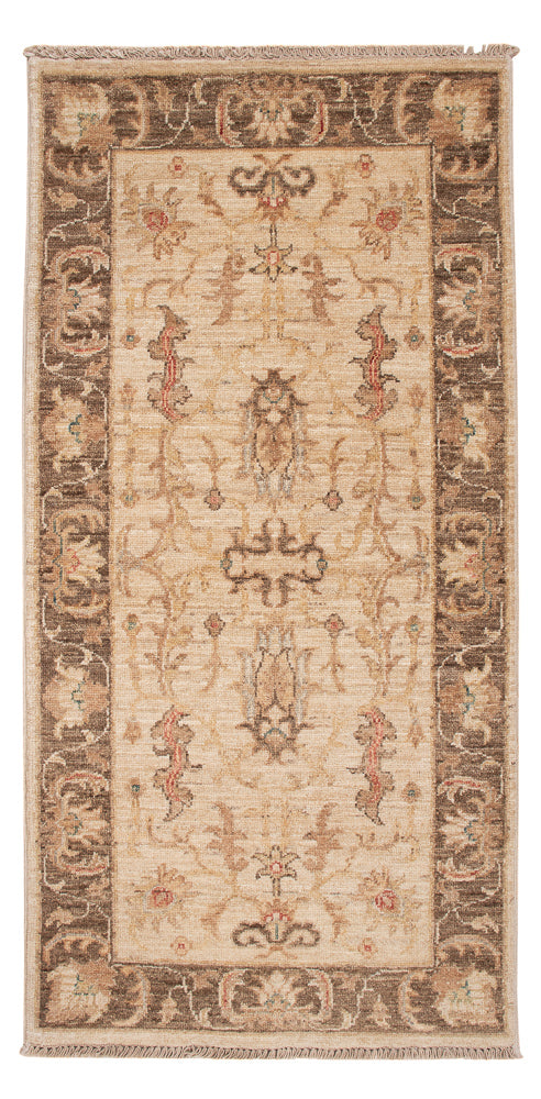 Ziegler Teppich 60x125cm - Orientteppich - beige