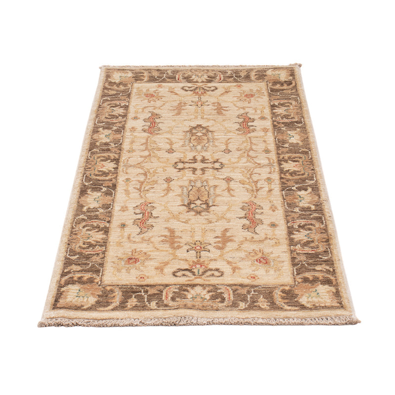 Ziegler Teppich 60x125cm - Orientteppich - beige