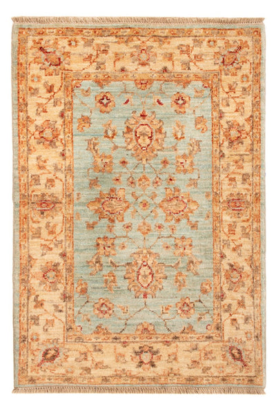 Ziegler Teppich 63x91cm - Orientteppich - hellblau