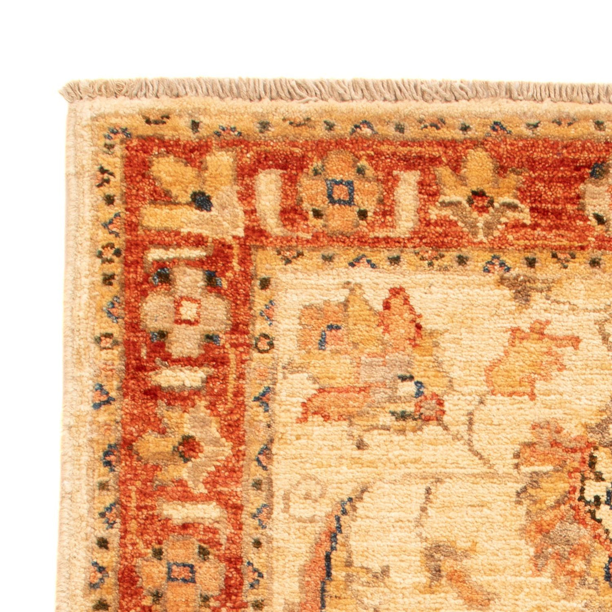 Ziegler Teppich 65x97cm - Orientteppich - beige