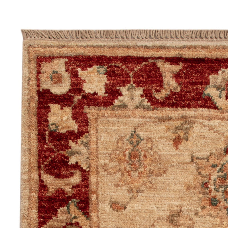 Ziegler Teppich 51x71cm - Orientteppich - beige