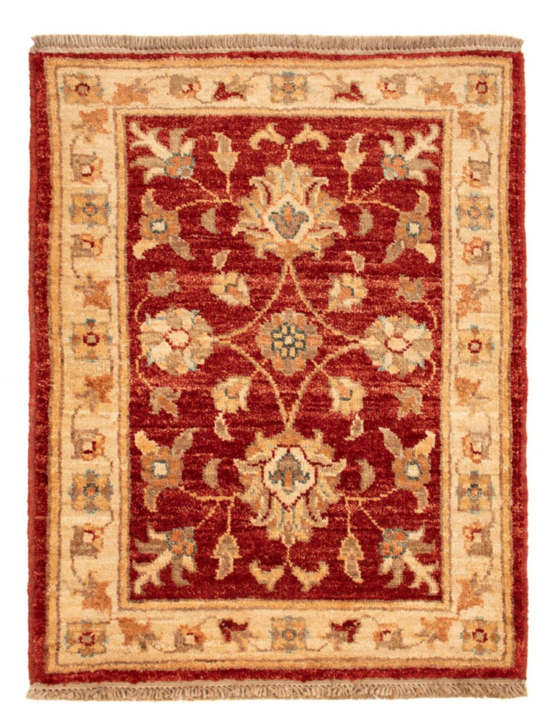 Ziegler Teppich 53x67cm - Orientteppich - bordeauxrot