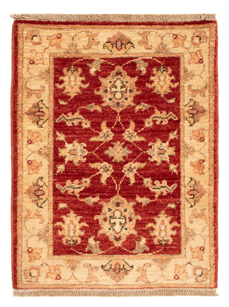 Ziegler Teppich 55x70cm - Orientteppich - bordeauxrot