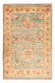 Ziegler Teppich 51x75cm - Orientteppich - hellblau