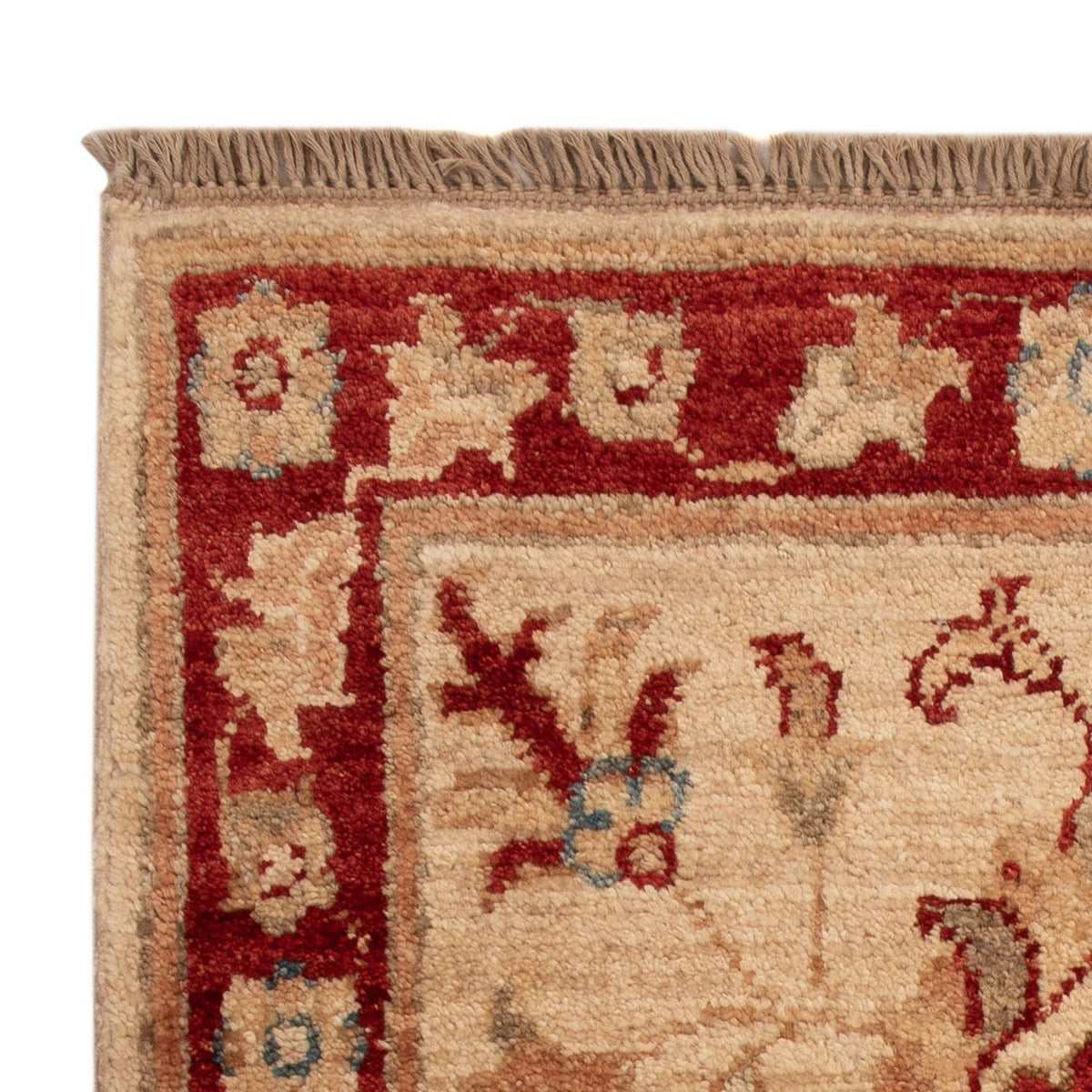 Ziegler Teppich 52x71cm - Orientteppich - beige