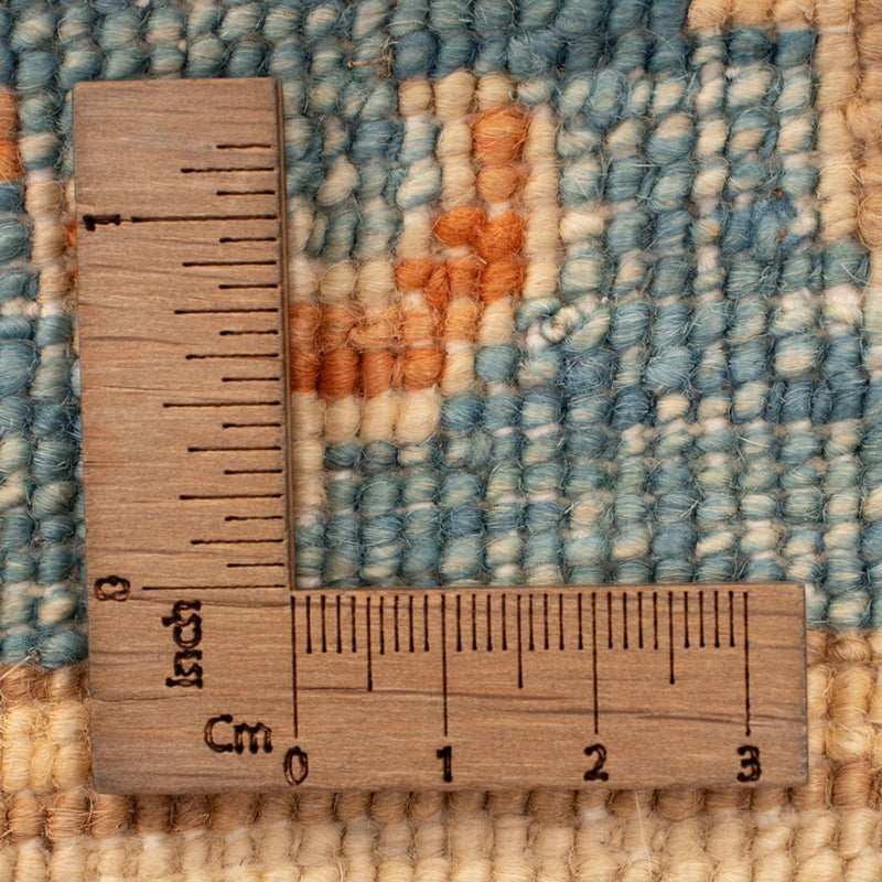 Ziegler Teppich 51x70cm - Orientteppich - grün