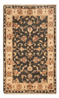 Ziegler Teppich 60x90cm - Orientteppich - schwarz-weiß – product image
