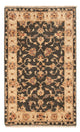Ziegler Teppich 60x90cm - Orientteppich - schwarz-weiß